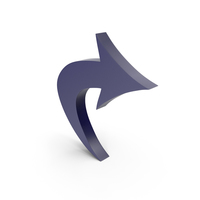 Arrow Dark Blue PNG & PSD Images