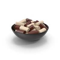 Black Bowl With Chocolate PNG & PSD Images