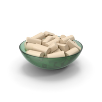 Glass Bowl With Chocolate Milky Candy PNG & PSD Images