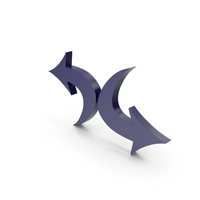 Arrows Dark Blue PNG & PSD Images