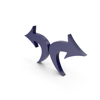 Arrows Dark Blue PNG & PSD Images