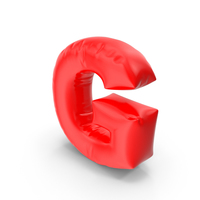 Balloon Letter G PNG & PSD Images