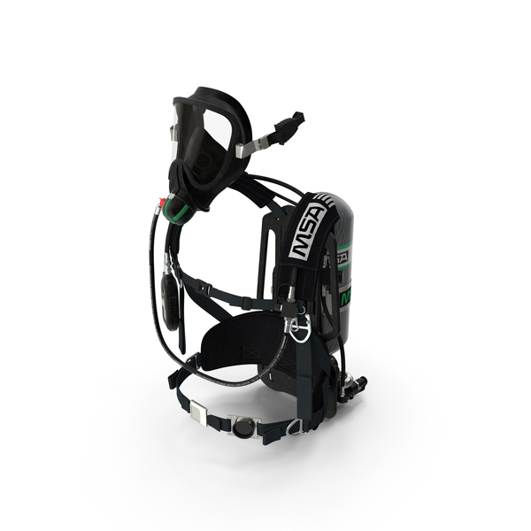MSA G1 SCBA Breathing Apparatus PNG & PSD Images