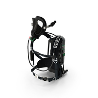 MSA G1 SCBA Breathing Apparatus PNG & PSD Images