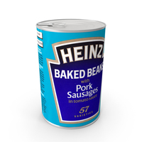 CANNED FOOD - BEANS PNG & PSD Images