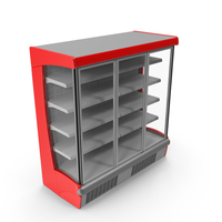 Multideck Display Fridge PNG & PSD Images