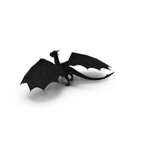Mythical Black Dragon Walking PNG & PSD Images