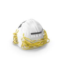 N95 3M 8210 Respirator Mask Stack PNG & PSD Images