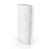 Zipper White Paper Bag 180 g Open PNG & PSD Images