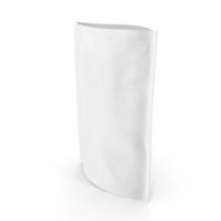 Zipper White Paper Bag 220 g Open PNG & PSD Images