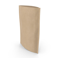 Zipper Kraft Paper Bag 400 g Open PNG & PSD Images