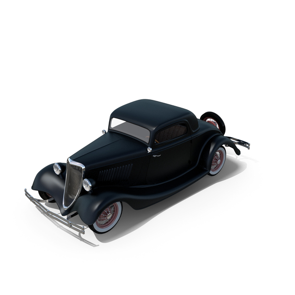Hot Rod 1934 Coupe PNG & PSD Images