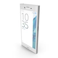 Sony Xperia XZ White PNG & PSD Images
