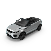 Land Rover Range Rover Evoque Convertible PNG和PSD图像