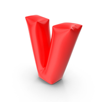 Balloon Letter V PNG & PSD Images