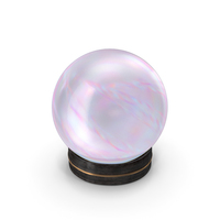 Magic Ball in a Fancy Small Wooden Holder PNG & PSD Images