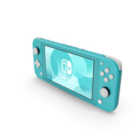 Nintendo Switch Lite Turquoise PNG & PSD Images