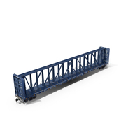 Centerbeam Flat Car PNG & PSD Images