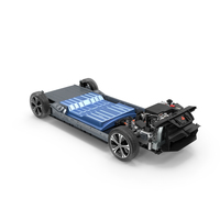 Nissan Leaf Engine and Chassis PNG & PSD Images
