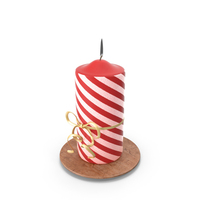 Christmas candle PNG & PSD Images