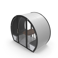 Modern Outdoor Meeting Pod PNG & PSD Images