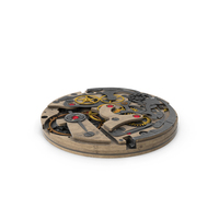 Watch Mechanism Wood PNG & PSD Images