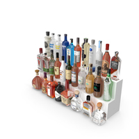Liquor Bottles PNG & PSD Images