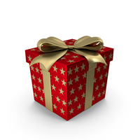 Gift Box Cube Red PNG & PSD Images