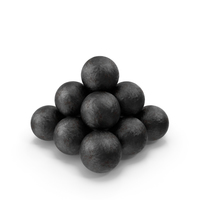 Old Cannonballs PNG & PSD Images