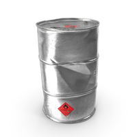 Old Ethanol Metal Barrel PNG & PSD Images