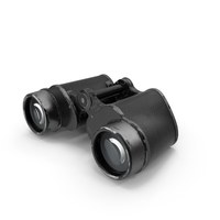Old Metal Military Binoculars PNG & PSD Images