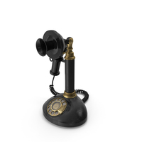 Old Upright Telephone PNG & PSD Images