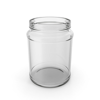 Glass Jar Empty PNG & PSD Images