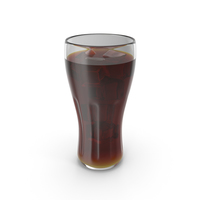 Glass Cola With Ice PNG & PSD Images