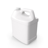 Plastic F Style Bottle 2 Gallon With Smooth Plastic Cap PNG & PSD Images