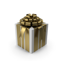 Christmas BOX All White PNG & PSD Images