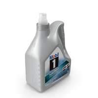 Opened 4L Mobil Motor Oil Bottle PNG & PSD Images