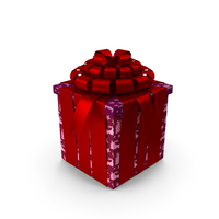 Christmas BOX Closed All Deer PNG & PSD Images