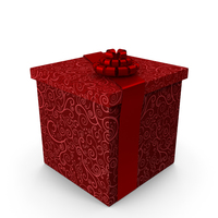 Christmas Box Closed Tape PNG & PSD Images