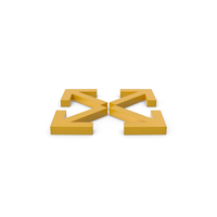 Arrows Yellow PNG & PSD Images