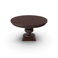 Wood Round Table PNG & PSD Images