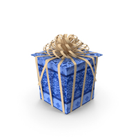 Christmas BOX Closed Ribbon Wool PNG & PSD Images