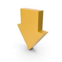 Arrow Yellow PNG & PSD Images