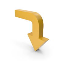 Arrows Yellow PNG & PSD Images