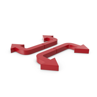Arrows Red PNG & PSD Images