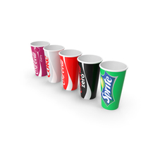 Paper Soda Cups PNG & PSD Images