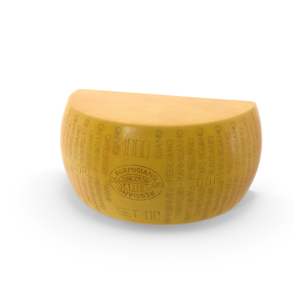 Parmesan Cheese Half Wheel PNG & PSD Images