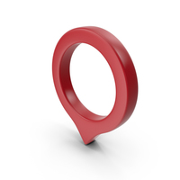 Location Sign Red PNG & PSD Images