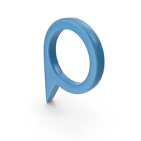 Location Sign Blue PNG & PSD Images