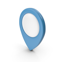 Location Sign Blue PNG & PSD Images